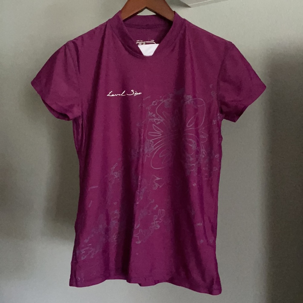 Level Six Swim / Surf Shirt, UPF 60+, purple